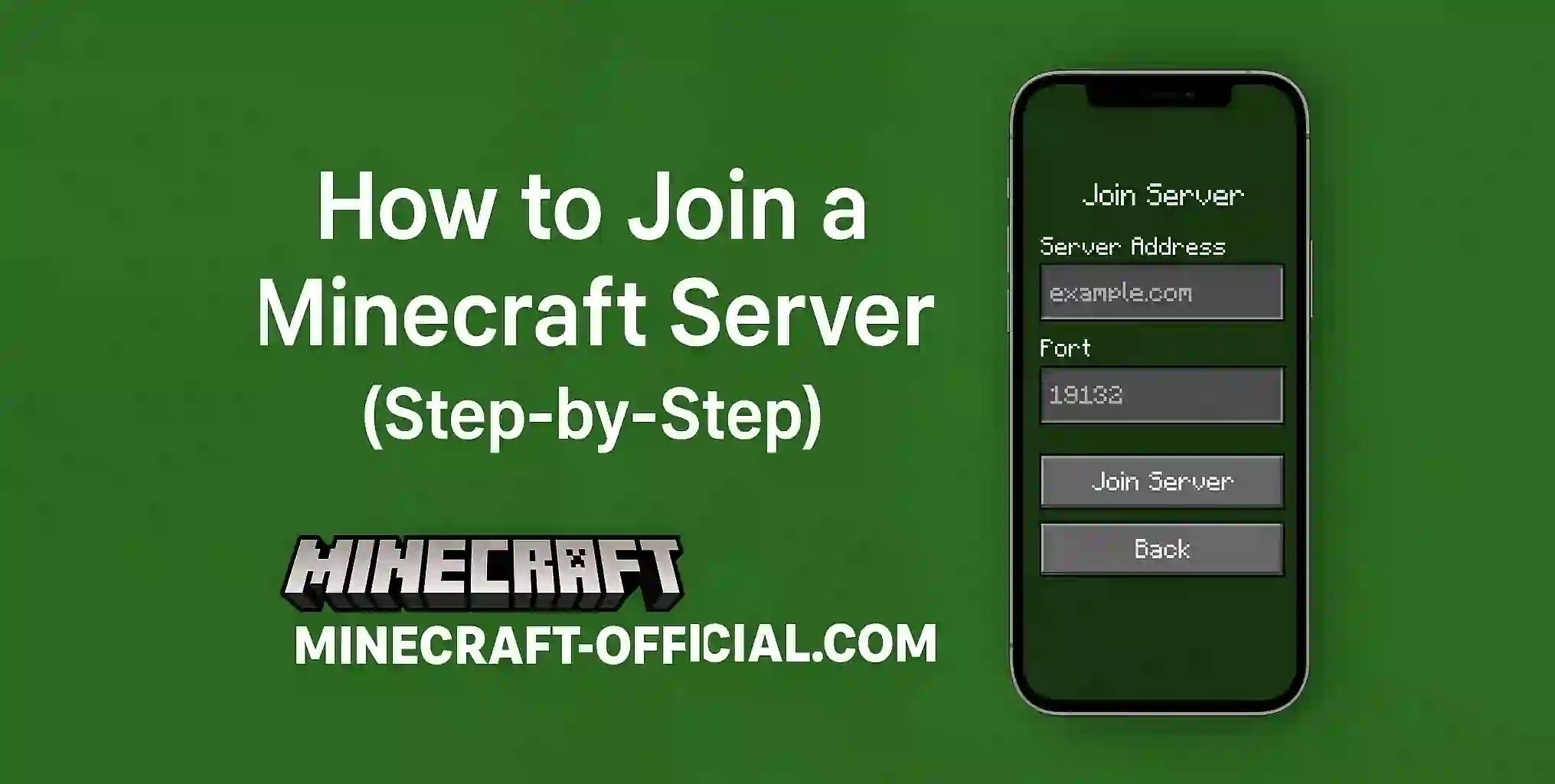 How to Join a Minecraft Server (Step-by-Step)