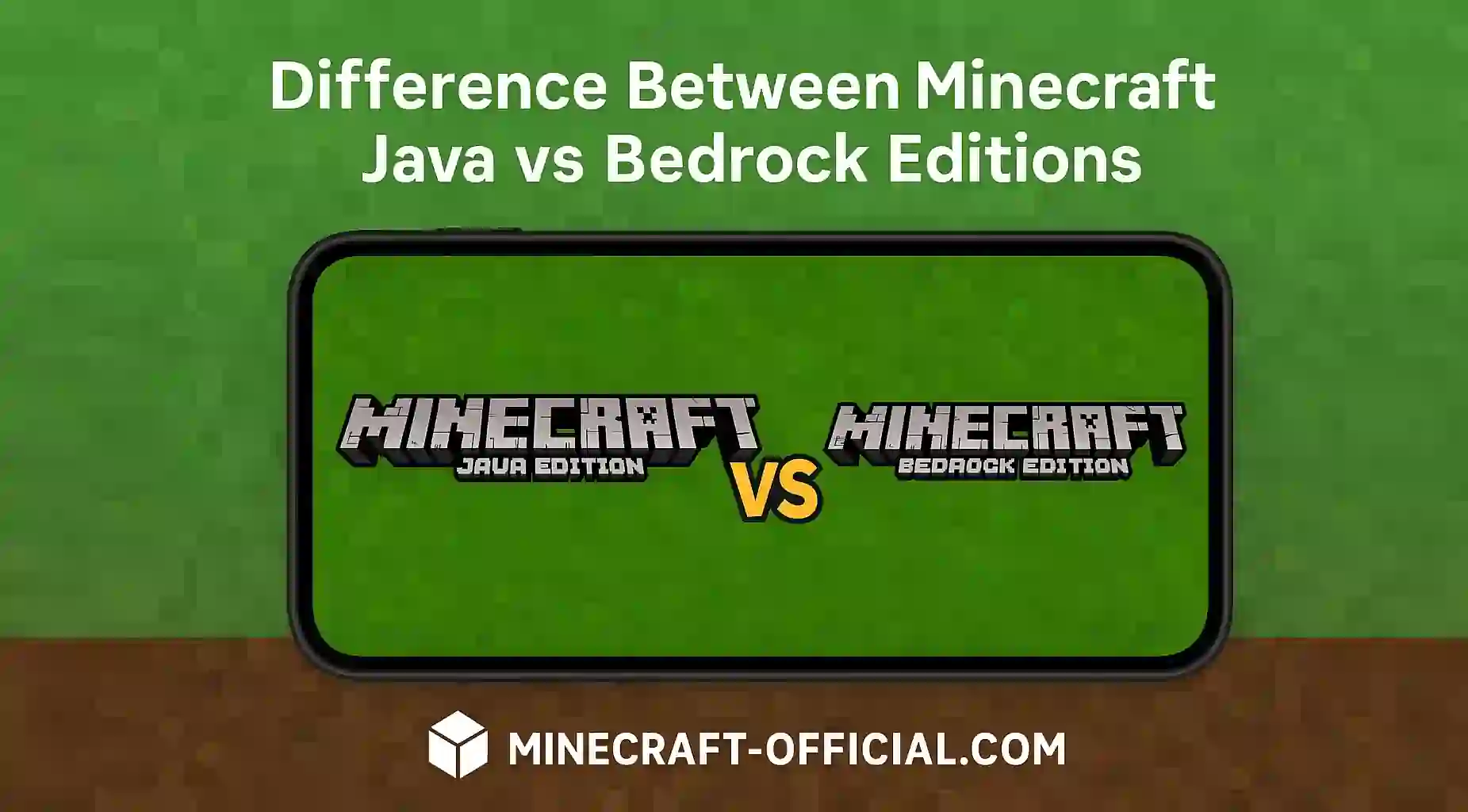 Minecraft Java vs Bedrock Editions